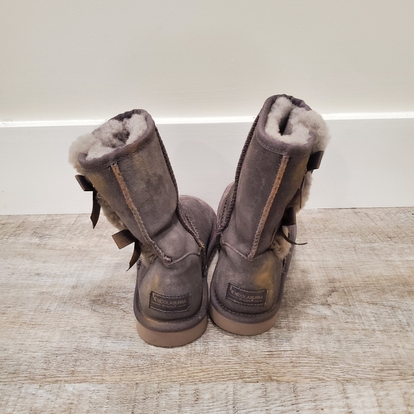Koolaburra By Ugg Women's Gray Victoria Short Boot Size 6 $100 - Picture 6 of 9